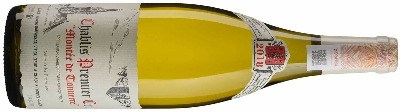 Domaine Vincent Dauvissat Montee de Tonnerre Premier Cru 2018 bottle