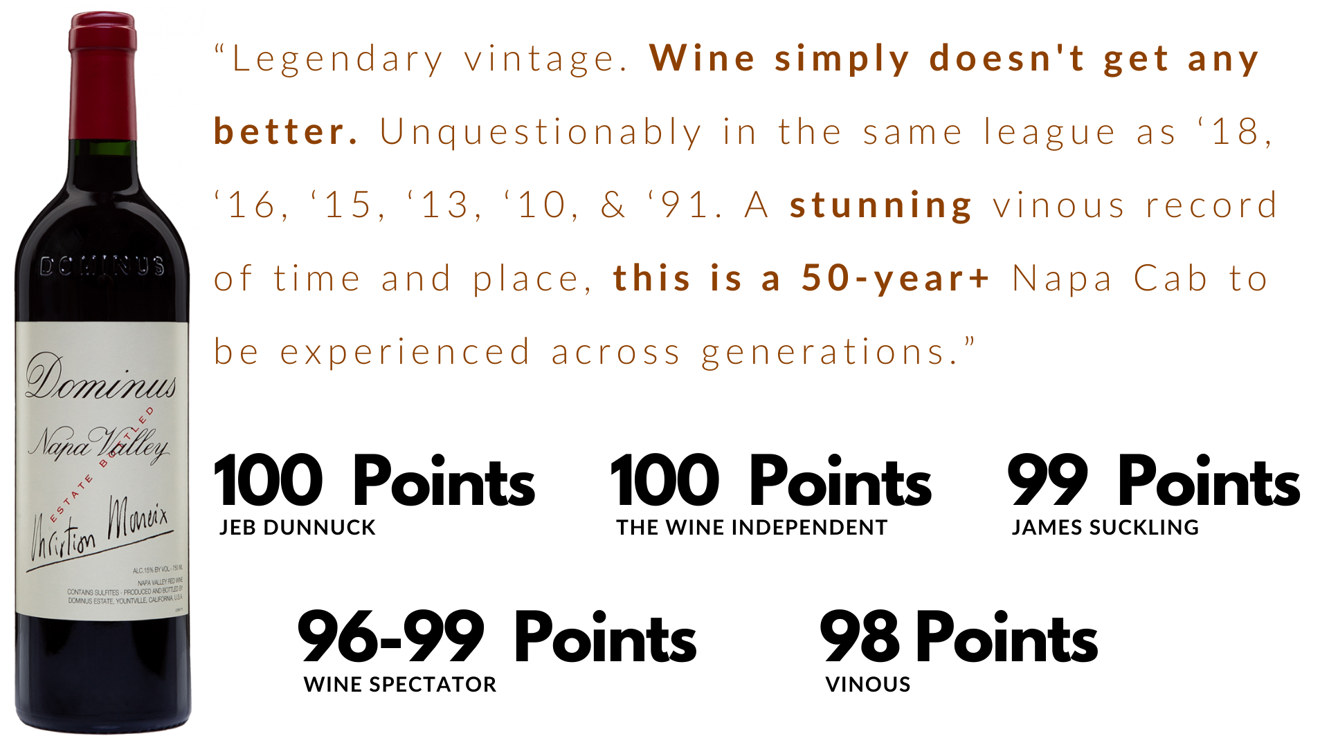 The Thief - Products - Dominus Estate 2010