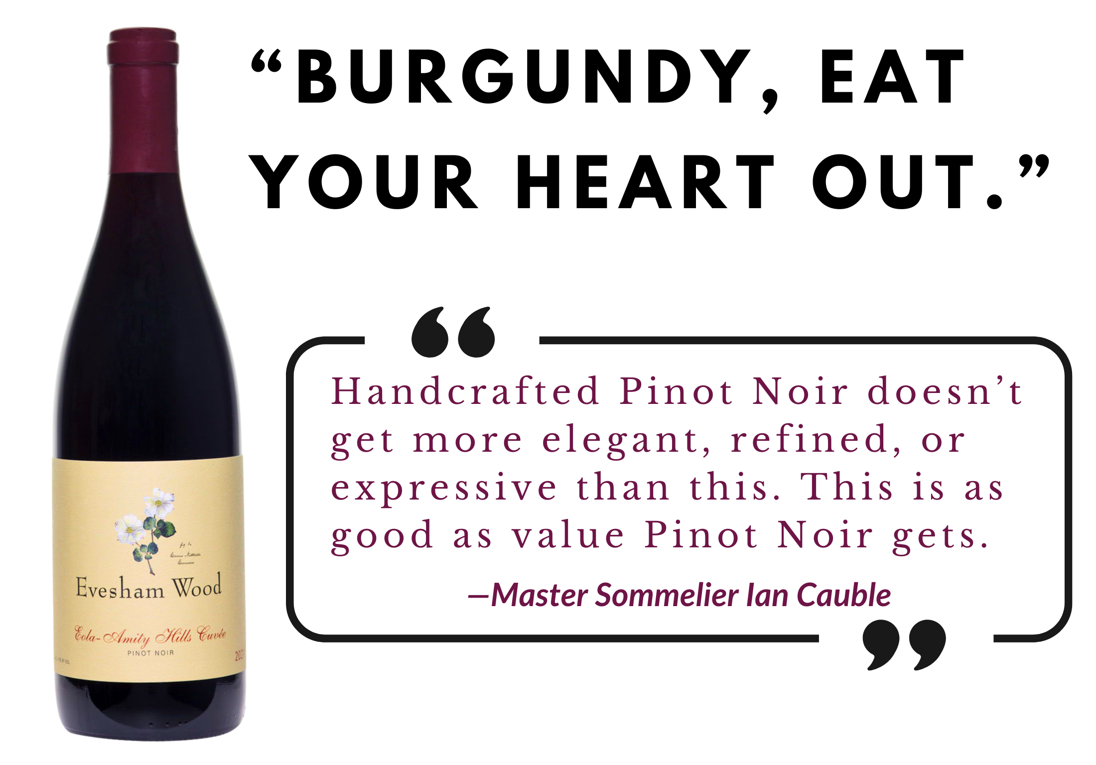 Evesham Wood Le Puits Sec Eola-Amity Hills Pinot Noir 2023