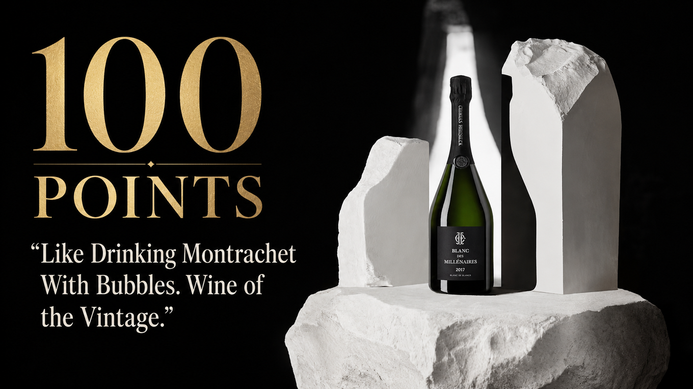 Charles Heidsieck Blanc des Millenaires 2017 email hero