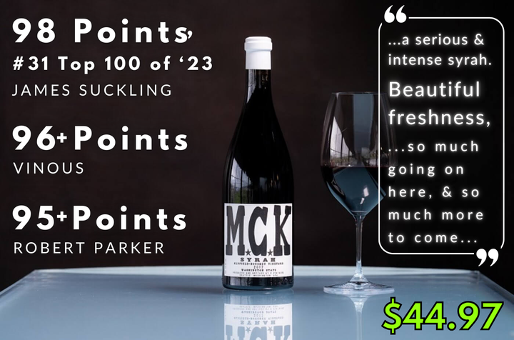 K Vintners 'M.C.K. Motor City Kitty' Syrah 2020 (Yakima Valley