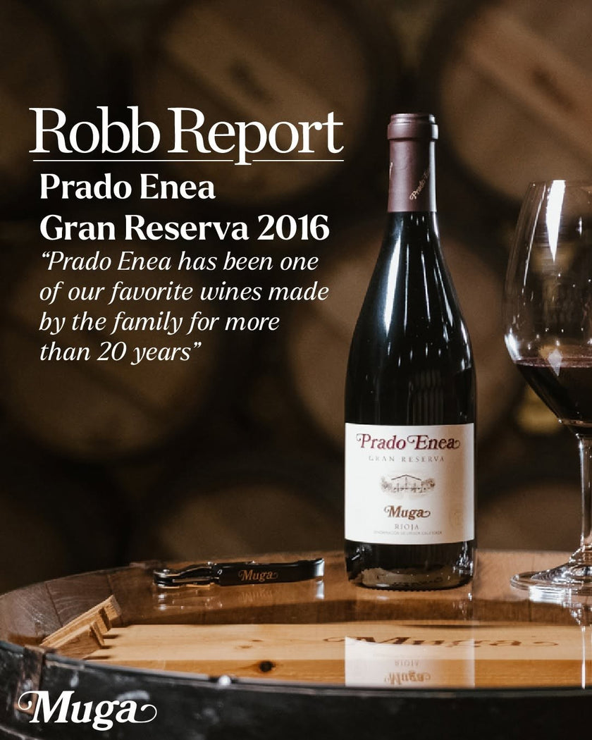 Robb Report on Prado Enea Gran Reserva 2016: one of our favorite wines made by the family for more than 20 years