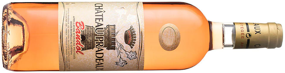 Chateau Pradeaux Bandol Rose 2025 bottle