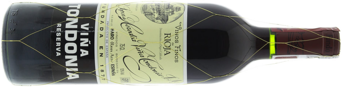 R. Lopez de Heredia Vina Tondonia Reserva 2001 bottle