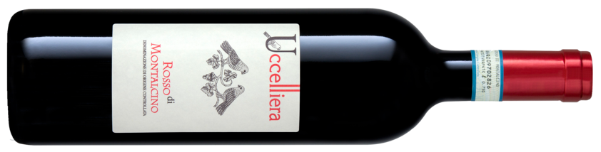 Uccelliera Rosso di Montalcino 2023 bottle