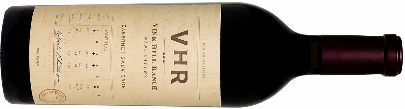 Vine Hill Ranch VHR Cabernet Sauvignon 2023 bottle