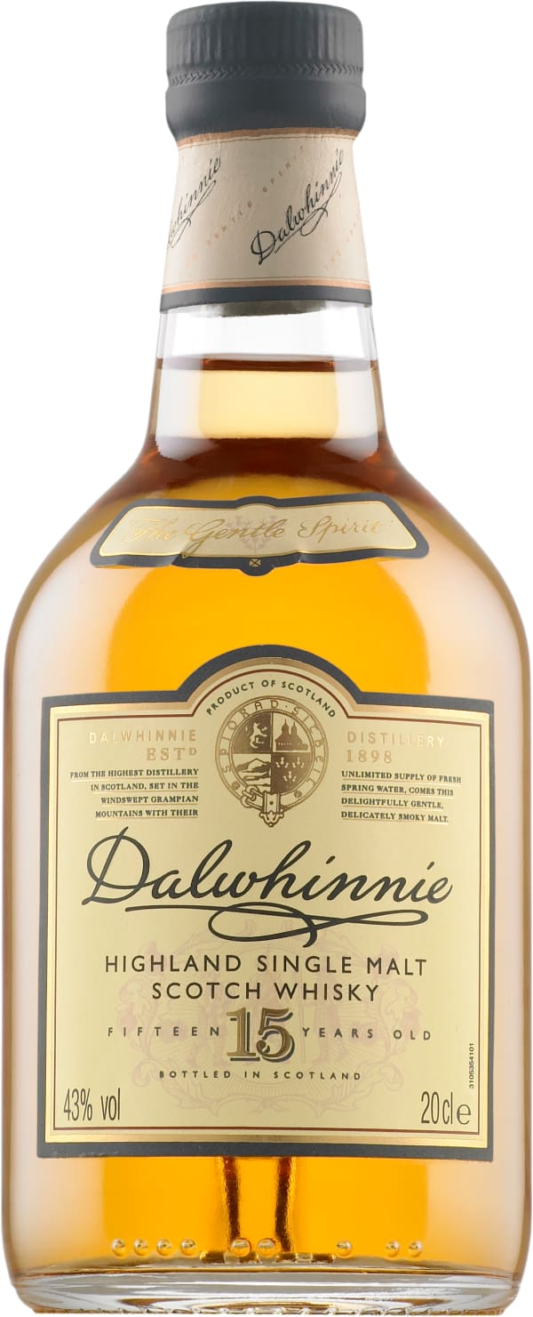 Dalwhinnie 15 Year Old Highland Single Malt Scotch Whisky 750 mL